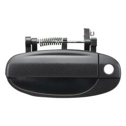 MANIJA EXTERIOR CV AVEO 04-07 CON HOYO PARA LLAVE CORRUGADA NEGRA PLASTICO TWN HUSHAN 96541631 Izquierdo Delantera