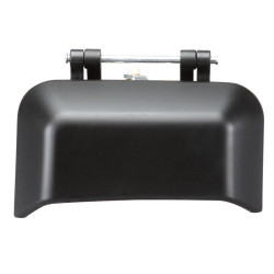 MANIJA EXTERIOR LISA NEGRA PLASTICO TWN HUSHAN 5115827AD/5115827AE/5115827AF Izquierdo Trasera
