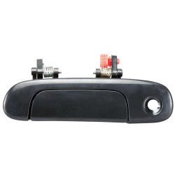 MANIJA EXTERIOR MZ 323 FAMILIA/PROTEGE 99-03 CON HOYO PARA LLAVE LISA PARA PINTAR NEGRA TWN HUSHAN B25D-59-410 Izquierdo Delantera