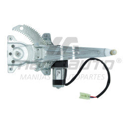 ELEVADOR DE CRISTAL TY COROLLA 03-08 ELECTRICO CON MOTOR TWN HUSHAN 69830-12140 Derecho Trasera
