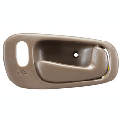 MANIJA INTERIOR TY COROLLA CV GEO PRIZM 98-02 CON HOYO PARA SEGURO CAFE PLASTICO TWN HUSHAN 94857493 Derecho Delantera/Trasera