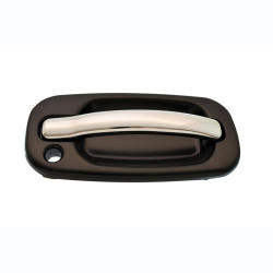 MANIJA EXTERIOR CD ESCALADE EXT/ESV 02-06 CV SILVERADO 99-06/SUBURBAN/TAHOE/SONORA 00-06/AVALANCHE 02-06 GM SIERRA CV CHEYENNE 99-06 CON HOYO PARA LLAVE LISA PARA PINTAR PLASTICO TWN HUSHAN 15745148 Derecho Delantera