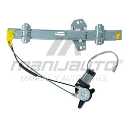 ELEVADOR DE CRISTAL HD ACCORD 94-97 ELECTRICO 2 PUERTAS 2 PINS CON MOTOR TWN HUSHAN 72210-SV2-003 Derecho Delantera