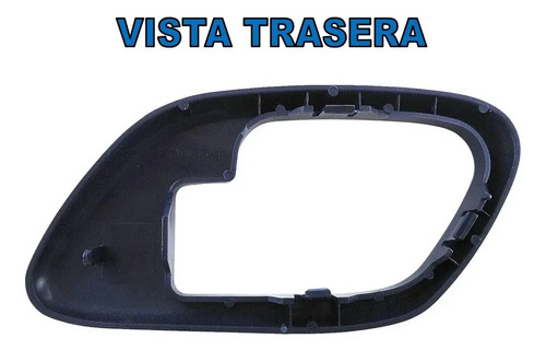 95-99 Suburban Bisel Manija Interior Azul Lado Izquierdo