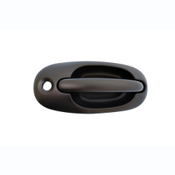 MANIJA EXTERIOR CR VOYAGER/TOWN & COUNTRY DG CARAVAN 96-00 CON HOYO PARA LLAVE LISA PARA PINTAR NEGRA PLASTICO TWN HUSHAN QK02SBK Derecho Delantera