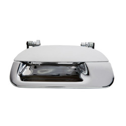MANIJA DE TAPA FD F-150/F-250 97-08/LOBO 97-03/SUPER DUTY 99-07/EXPLORER SPORT TRAC 01-05 SIN HOYO PARA LLAVE CROMO PLASTICO TWN HUSHAN