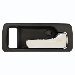 MANIJA INTERIOR HD ACCORD 2P COUPE 90-93 CON HOYO PARA SEGURO SEGURO MANUAL NEGRA/CROMO PLASTICO TWN HUSHAN 72125-SM2-A02ZA Derecho Delantera