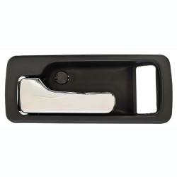 MANIJA INTERIOR HD ACCORD 2P COUPE 90-93 CON HOYO PARA SEGURO SEGURO MANUAL NEGRA/CROMO PLASTICO TWN HUSHAN 72165-SM2-A02ZA Izquierdo Delantera