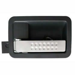 MANIJA INTERIOR DG DAKOTA 05-12/DURANGO 04-09 MT RAIDER 06-09 GRIS OBSCURO/PLATA PLASTICO TWN HUSHAN 5JD451DDAA Izquierdo Delantera/Trasera