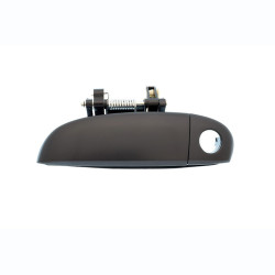 MANIJA EXTERIOR HY I10 12-14 CON HOYO PARA LLAVE CORRUGADA NEGRA PLASTICO TWN HUSHAN 82650-0X000-CA Izquierdo Delantera