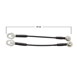 CABLES DE TAPA TY TUNDRA 00-04 JUEGO 33CM TWN HUSHAN 65770-0C090