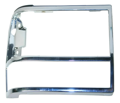 89-92 Ford Ranger Bisel Faro Delantero Cromado Lado Derecho