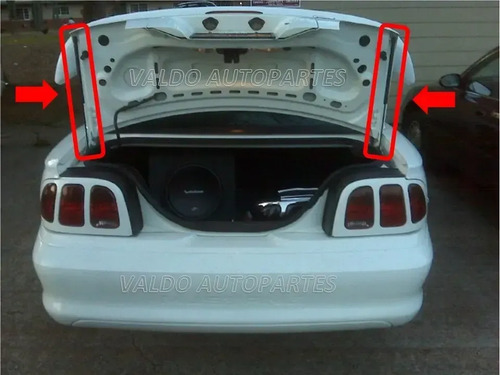 94-98 Ford Mustang Par Amortiguadores Hidraulicos Cajuela