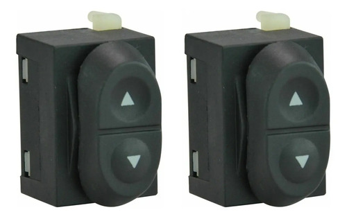 92-96 Ford Bronco Controles Vidrios 1 Boton 2 Piezas