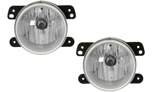 07-10 Jeep Wrangler Par De Faros De Niebla Con Foco 2 Piezas