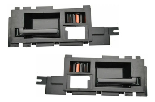 86-90 Gmc Sonoma S15 Manijas Interiores Negro 2 Piezas