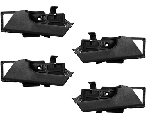 06-09 Pontiac G3 Juego Manijas Interiores Negro 4 Piezas
