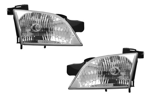 99-05 Pontiac Montana Par Faros Delanteros 2 Piezas