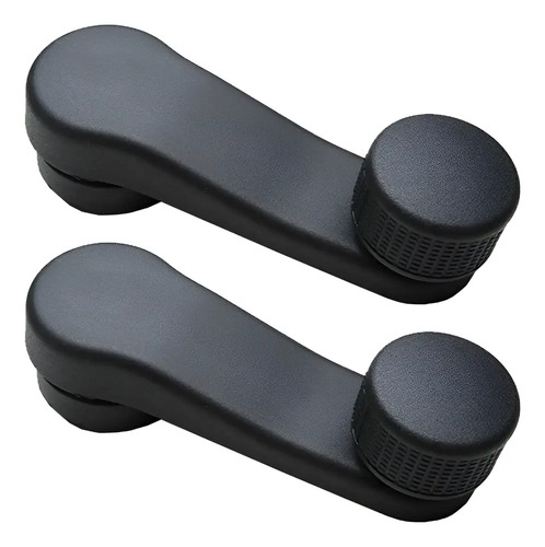 00-06 Vw Pointer Manijas Vidrio Manuales Plast Negro 2 Pzs