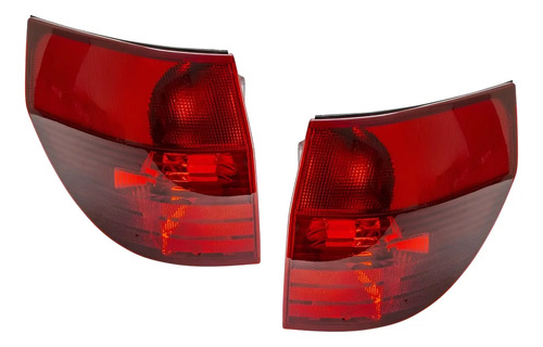 04-05 Sienna Par Calaveras Traseras Exteriores Con Focos