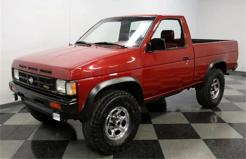 86-08 Nissan D21 Estaquitas Espejo Manual Negro Izquierdo