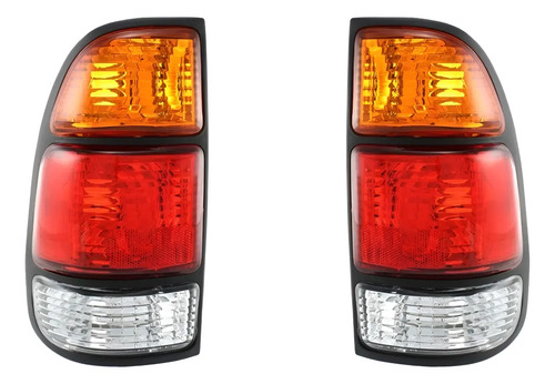 00-06 Toyota Tundra Par Calaveras Traseras 2 Piezas