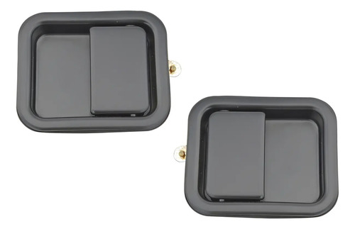 87-06 Wrangler Par Manijas Exteriores Pta. Completa Negras
