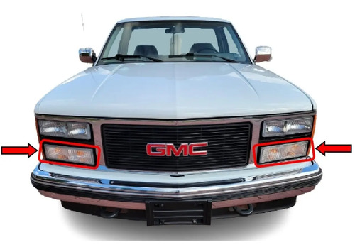 88-93 Gmc Sierra Par Cuartos Frontales 2 Piezas