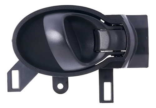 12-20 Nissan March Manija Interior Color Negro Lado Derecho