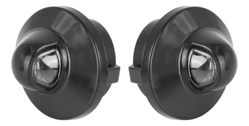 83-11 Ford Ranger Luz Placa Trasera Color Negro 2 Piezas