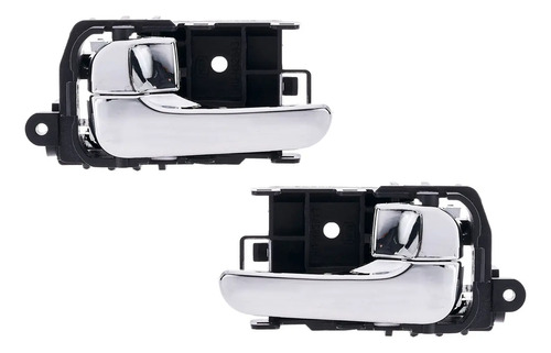 00-06 Nissan Almera Par Manijas Interiores Cromadas 2 Piezas