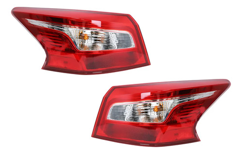 17-19 Nissan Sentra Par Calaveras Traseras Con Arnes 2 Pzs