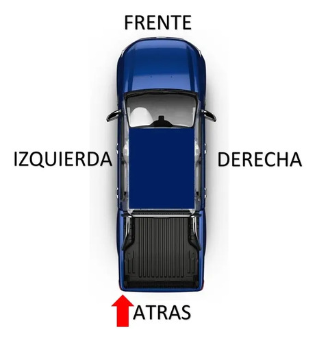 83-94 Chevrolet S10 Luz De Placa Trasera Lado Izquierdo