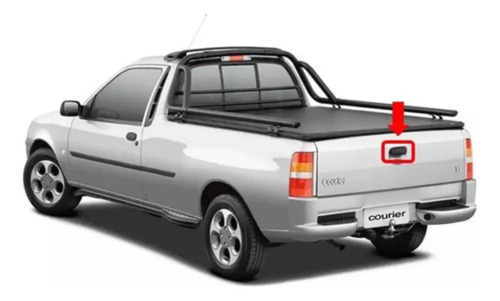 01-13 Ford Courier Manija Tapa Trasera Corrugada Plastico Tr