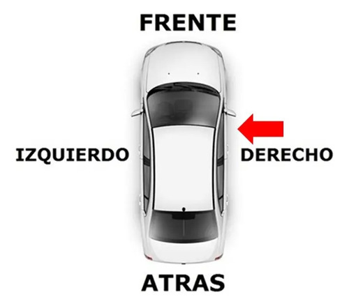16-18 Renault Sandero Stepway Manija Exterior Lisa Derecho D