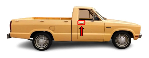77-85 Ford Courier Manija Exterior Cromada 1 Pieza Delantera