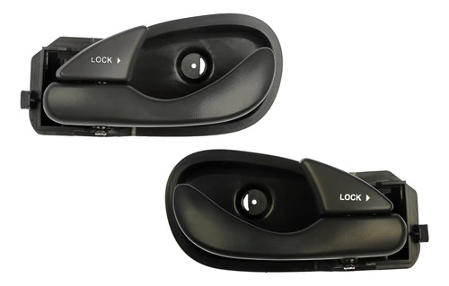 00-06 Ford Focus Par De Manijas Interiores 2 Piezas Delanter