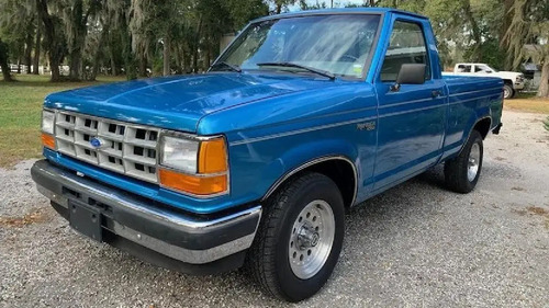 1992 Ford Ranger Par De Manijas Interiores 2 Piezas Negro De