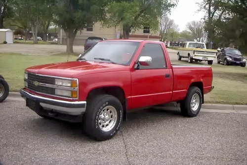 88-89 Silverado Bisel Manija Interior Manual Lado Derecho De