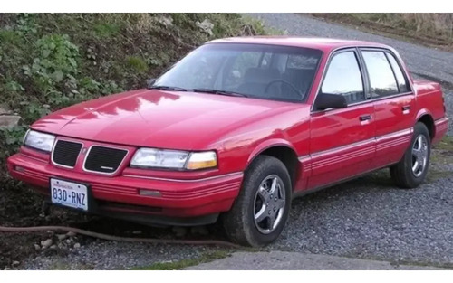 85-91 Pontiac Grand Am Manija Exterior Delantera Izq. Negro