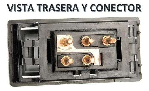 88-91 Silverado Control Vidrio Electrico Cuadrado Gris 3 Pzs