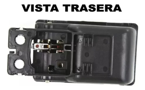 86-08 Nissan D21 Estaquitas Manija Interior Cromada Izq. Del