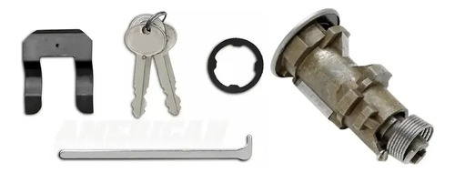 79-93 Ford Mustang Chapa Para Cajuela Con 2 Llaves