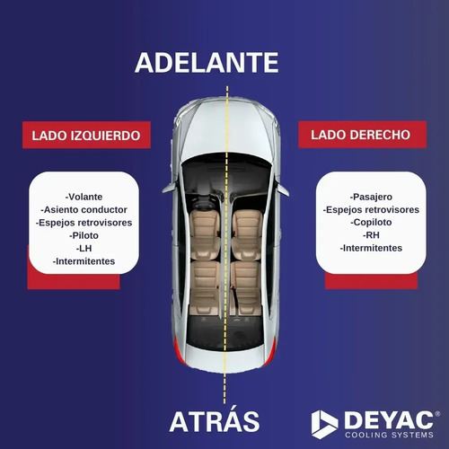 Espejo Izq Promaster 1500 2014 2015 2016