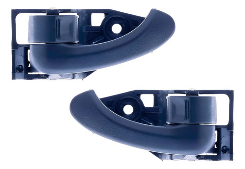 07-11 Toyota Camry Par De Manijas Interiores Negro 2 Piezas