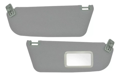 02-09 Chevrolet Corsa Par Viseras Tela Color Gris 2 Piezas