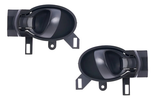 12-19 Nissan Versa Par Manijas Interiores Color Negro 2 Pzs