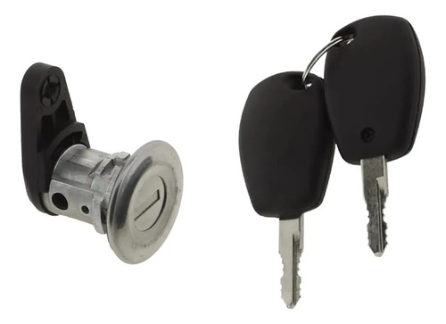 16-18 Renault Sandero Chapa Con Llaves Puerta Delantera