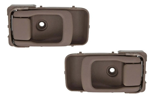 95-00 Nissan Sentra Par Manija Interiores Cafe 2 Piezas