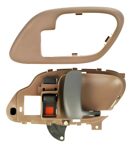 95-99 Tahoe Manija Interior + Bisel Beige Lado Derecho